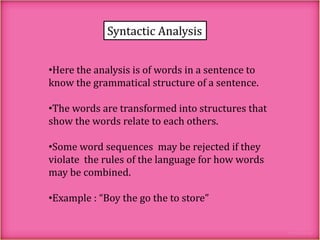 Semantic Analysis
Unfortunately, many words have several meanings, for example, the
word ‘diamond’ might have the followin...