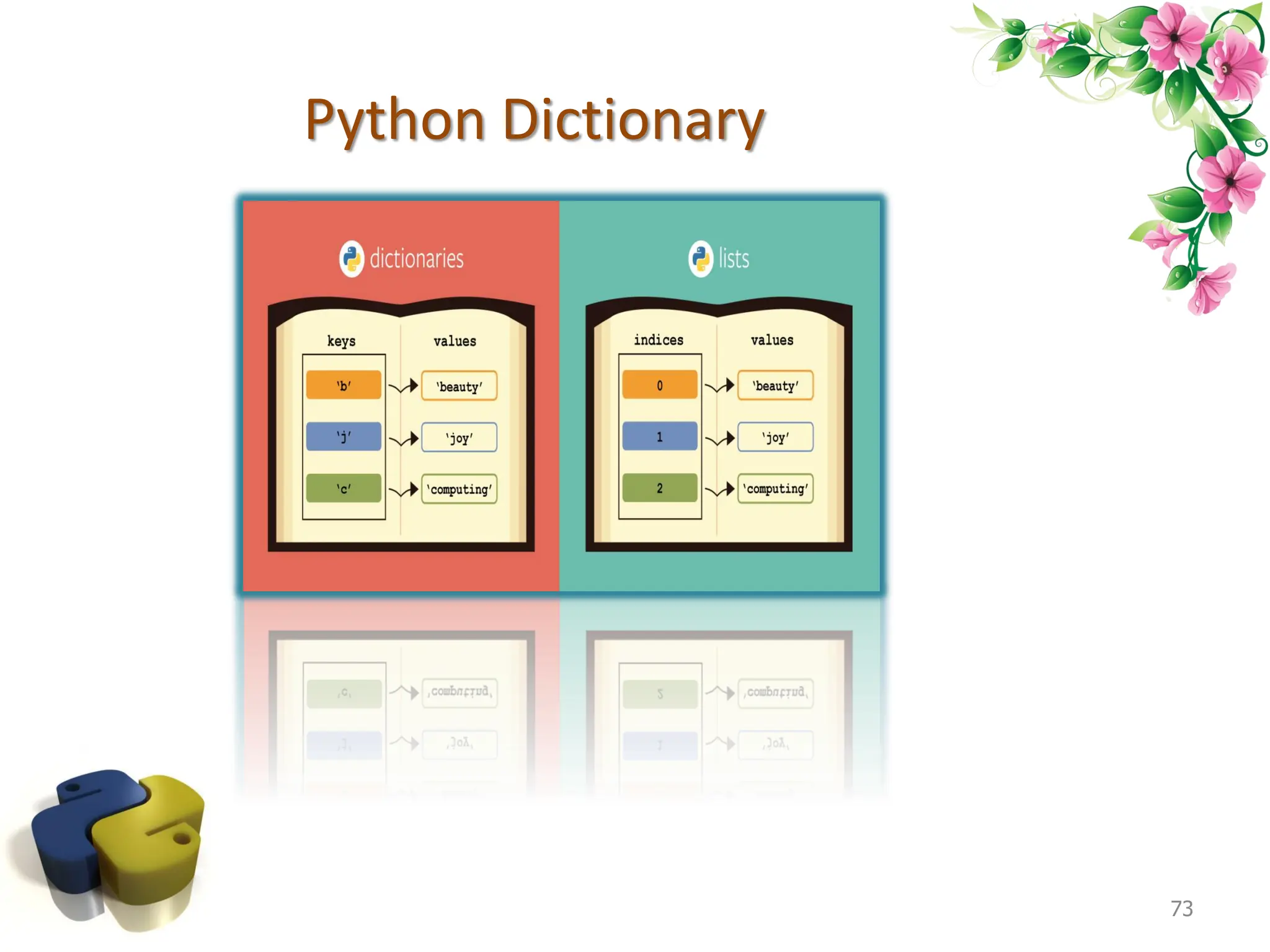 Python Dictionary 73 
