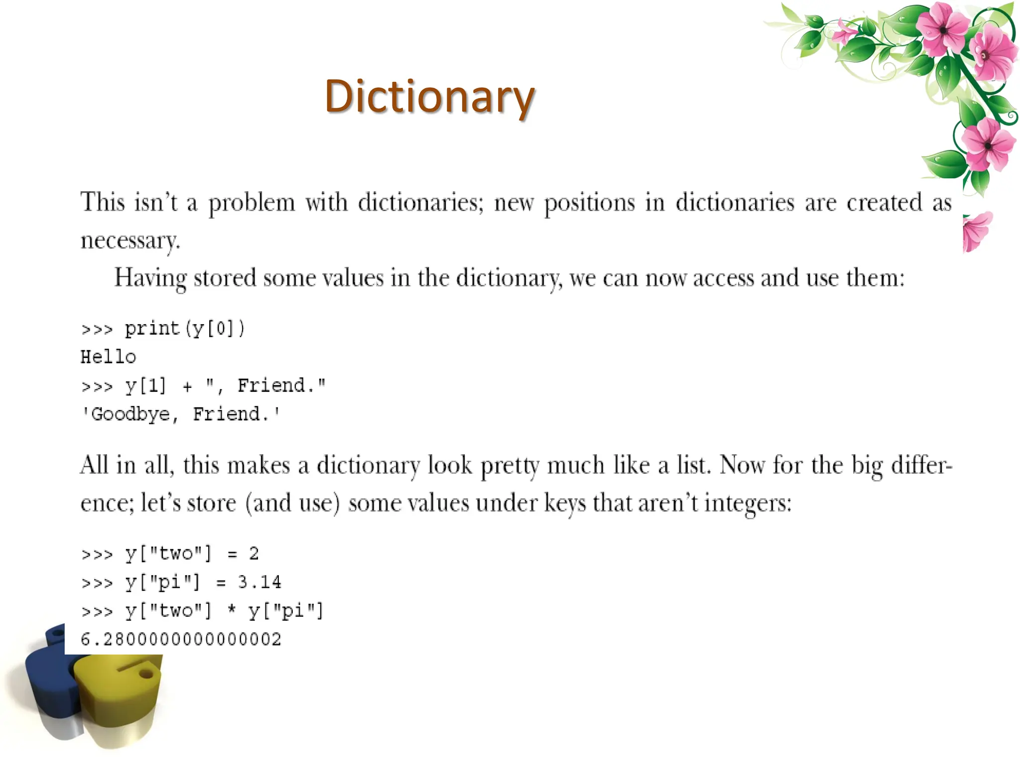 Dictionary 