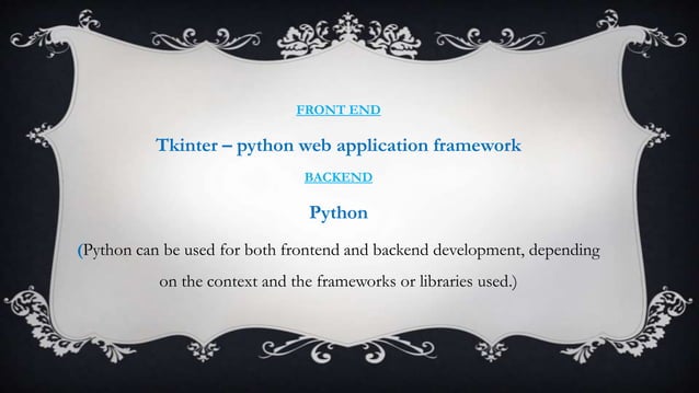 nlp based python project using tkinter and machine learning .pptx