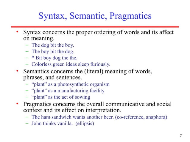 Natural Language Processing