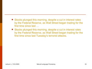 Stocks plunged this morning, despite a cut in interest rates by the Federal Reserve, as Wall Street began trading for the first time since last … Stocks plunged this morning, despite a cut in interest rates by the Federal Reserve, as Wall Street began trading for the first time since last Tuesday's terrorist attacks. 