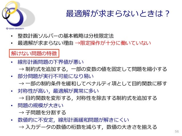 組合せ最適化入門 線形計画から整数計画まで