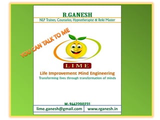 lime.ganesh@gmail.com   www.rganesh.in
 