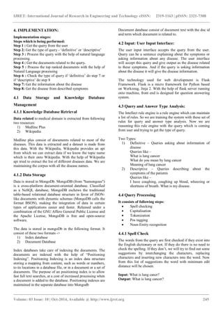 Nlp based retrieval of medical information for diagnosis of human ...