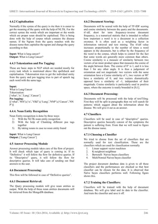 Nlp based retrieval of medical information for diagnosis of human ...
