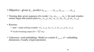 NLP Bootcamp 2018 : Representation Learning of text for NLP | PDF
