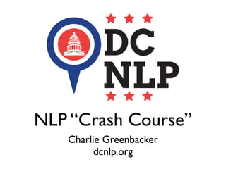 Natural Language Processing Crash Course | PDF