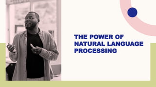 NATURAL LANGUAGE PROCESSING USING WITH DL | PPTX