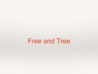 Free and Tree
 