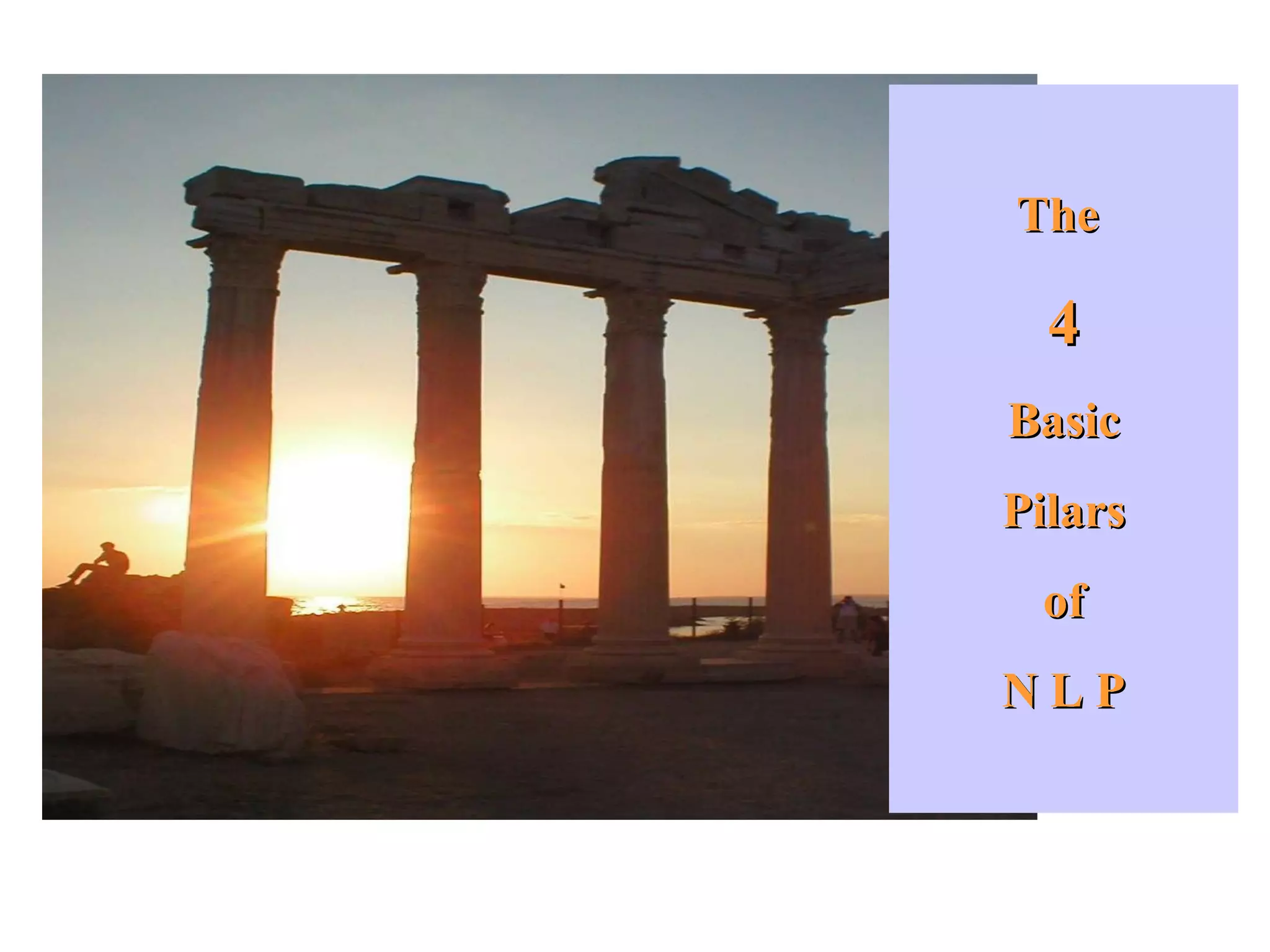 The   4 Β asic Pilars of N L P 
