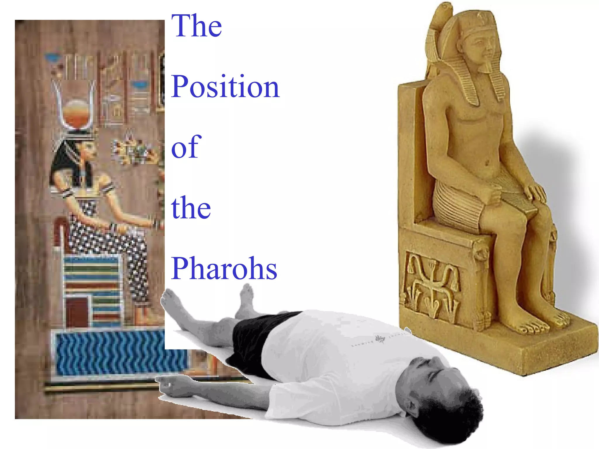 The Position  of  the  Pharohs 