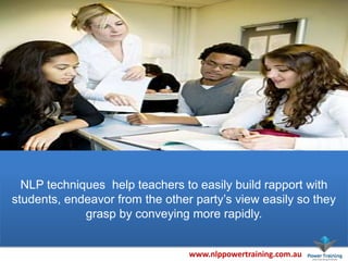 Nlp Build Rapport Nlp for Teachers | PPTX
