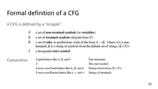 Formal Grammars of English | PPTX