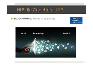 !  PROGRAMMING: The way we run ourselves
13
Input Processing OutputInput Processing Output
 