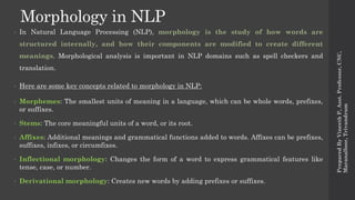NLP Msc Computer science S2 Kerala University | PDF