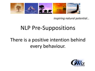 NLP &amp; Positive Psychology Slide 13