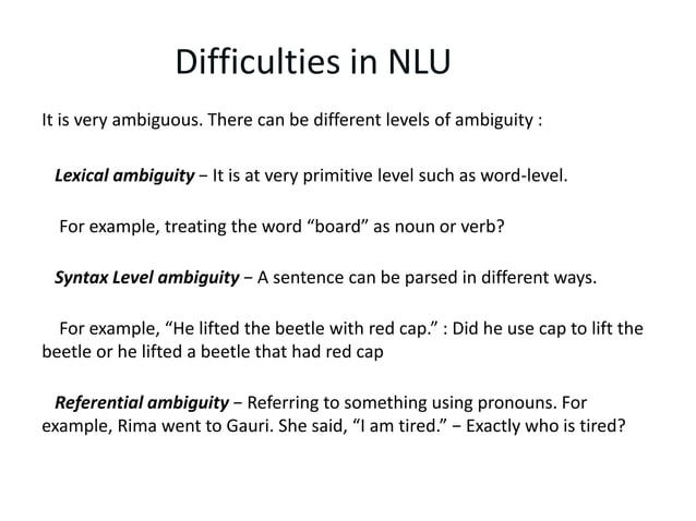 Natural language processing | PPT
