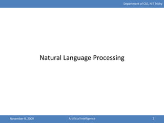Free Course: Select Topics in Python: Natural Language Processing from  Codio