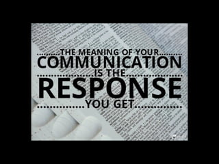 NLP presuppositions