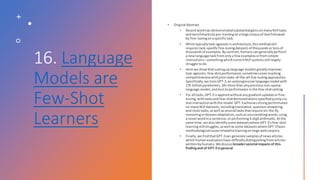 16. Language
Models are
Few-Shot
Learners
 