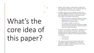 What’s the
core idea of
this paper?
Evolved
Transformer
 