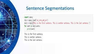 Sentence Segmentations
 