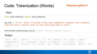 Nlp toolkits and_preprocessing_techniques | PPT