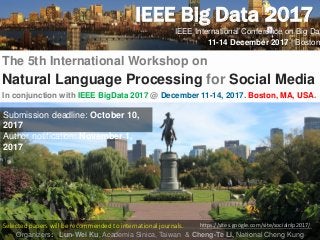 [系列活動] 無所不在的自然語言處理—基礎概念、技術與工具介紹