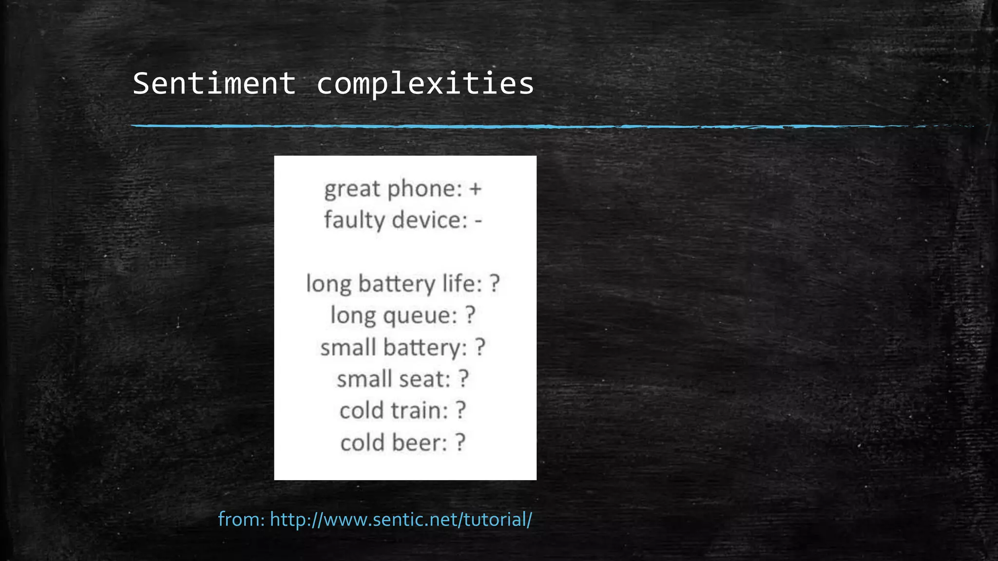 Sentiment complexities from: http://www.sentic.net/tutorial/ 