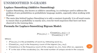 NLP UNIT 2 presentation on word analysis | PPTX