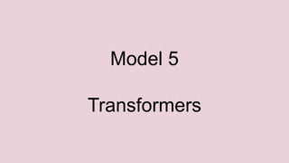 NLP using transformers 