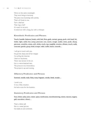 NLP Workbook