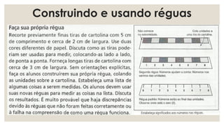 Construindo e usando réguas
 