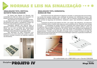 Normas e leis sinalização