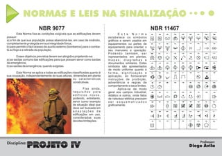Normas e leis sinalização