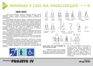 Normas e leis sinalização