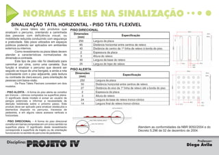 Normas e leis sinalização