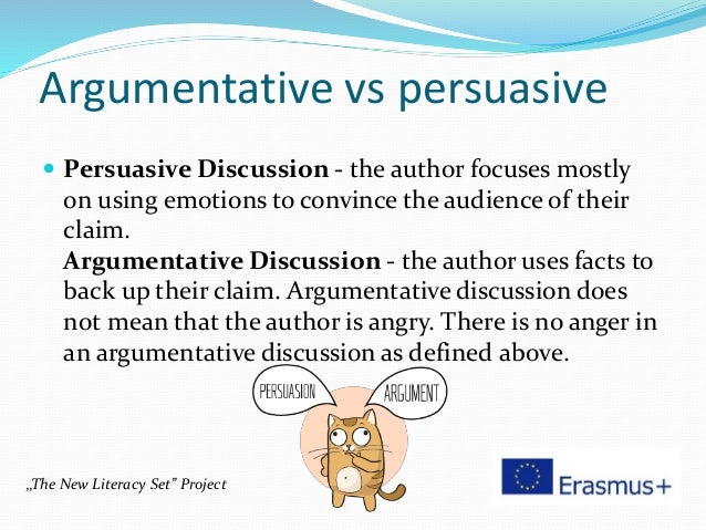 informative persuasive and argumentative communication