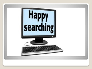 Searching for information