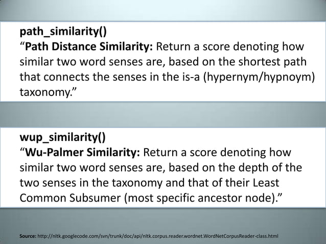 NLTK - Natural Language Processing in Python | PPTX
