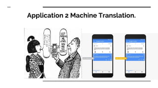 Application 2 Machine Translation.
 