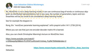 https://www.researchgate.net/post/Is_Word2Vec_deep_learning
 