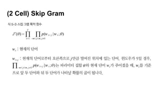 (2 Cell) Skip Gram
 