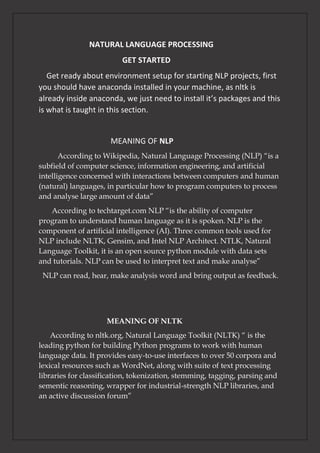 Nltk installation guide | PDF