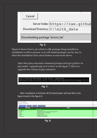 Nltk installation guide | PDF
