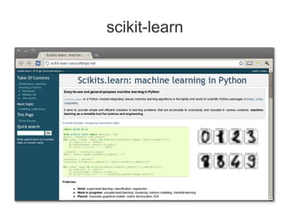 scikit-learn
 
