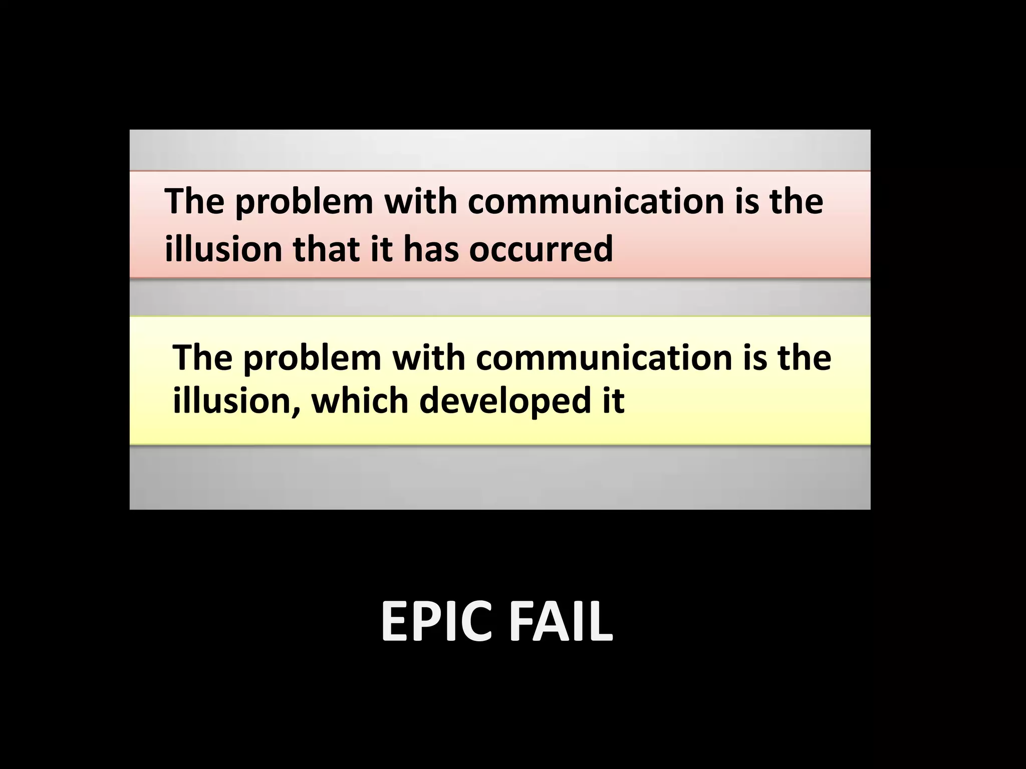 Language translation is a complicated matter!Go to:  http://babel.mrfeinberg.com/The problem with communication is the illusion that it has occurred