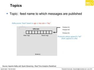 Thanachart Numnonda, thanachart@imcinstitute.com June 2016Apache Spark : Train the trainer
MovieLen Dataset
1)Type command > wget
http://files.grouplens.org/datasets/movielens/ml-100k.zip
2)Type command > yum install unzip
3)Type command > unzip ml-100k.zip
4)Type command > more ml-100k/u.user
 