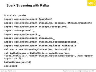 thanachart@imcinstitute.com309
Market segmentation
Social network analysis: Finding a coherent group of
people in the social network for ad targeting
Data center computing clusters
Real estate: Identifying neighborhoods based on similar
features
Text analysis: Dividing text documents, such as novels or
essays, into genres
Clustering use cases
 